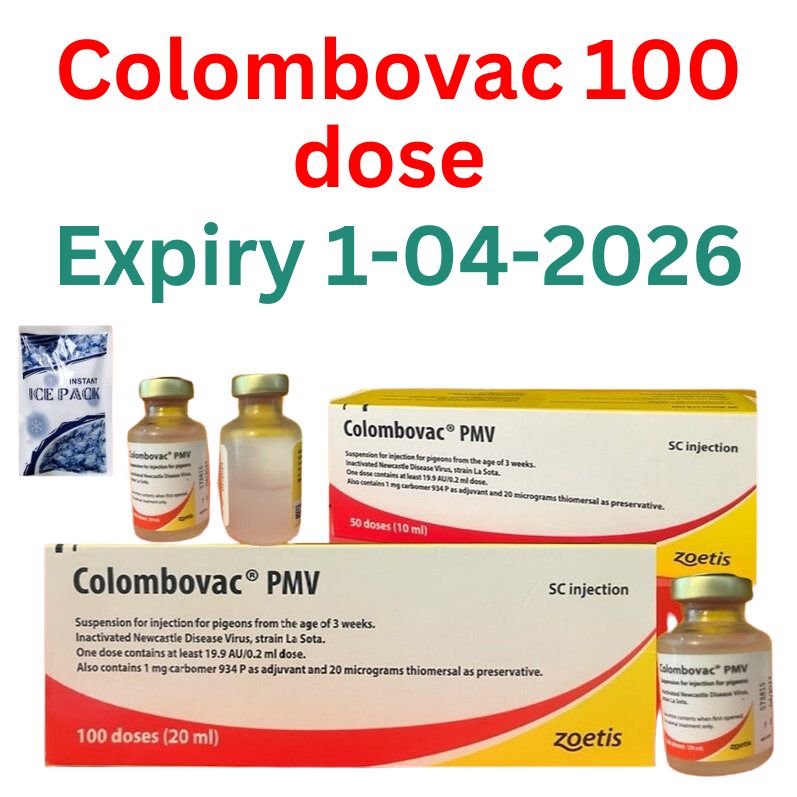 COLOMBOVAC PMV PARAMYXO VIRUS VACCINE 100DOSE