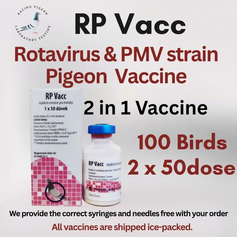 Vaccin 2 en 1 contre le rotavirus RP et le paramyxovirus Ro-DP de type 1 (PPMV1), 100 doses