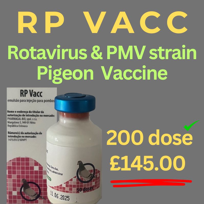 Vaccin 2 en 1 contre le rotavirus RP et le paramyxovirus Ro-DP de type 1 (PPMV1) 200 doses 200