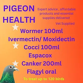 Canker 200ml - Wormer 100ml - Cocci 100ml