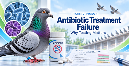 Why Antibiotic Treatment Fails in Racing Pigeons