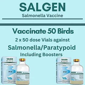 Colombovac 50 Dose & 2 x 50 Dose Salmonella Vaccine Offer Pack E