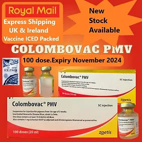 Colombovac PMV Paramxyo Pigeon Vaccine 100 Dose