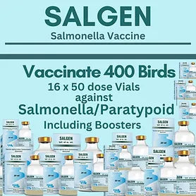 Salgen Salmonella Vaccine (Vaccinate 400 birds)