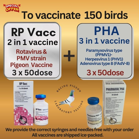 Vaccin contre le rotavirus RP 150 jours, PPMV 2 en 1 + PHA 3 en 1, vaccin contre l'herpès, l'adénovirus, le PMV -150 jours