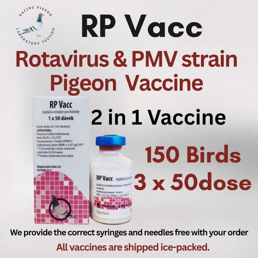 Vaccin 2 en 1 contre le rotavirus RP et le paramyxovirus Ro-DP de type 1 (PPMV1) 150 doses