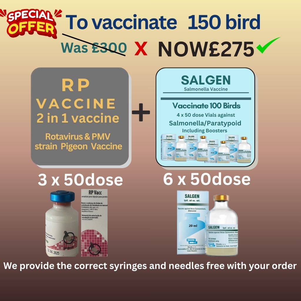 Rotavirus ,PMV and Salgen Salmonella - 150 dose vaccine offer Pack