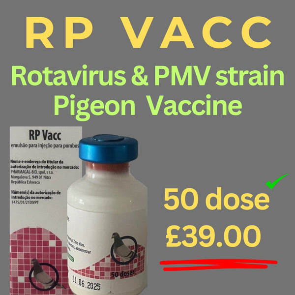 RP-Rotavirus & Ro-DParamyxovirus Type 1 (PPMV1) 2 in vaccine 50 dose ...