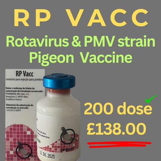 RP-Rotavirus  & Ro-DParamyxovirus Type 1 (PPMV1) 2 in 1 vaccine   200 dose 200