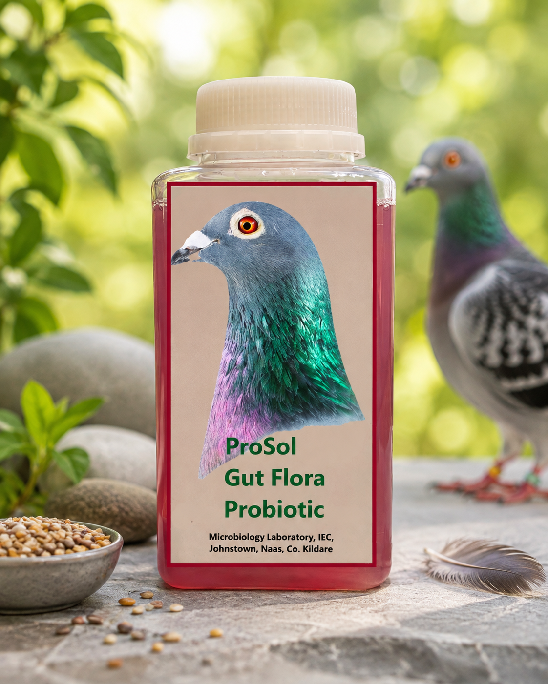 Darmflora – lebende, gesunde Bakterien – probiotische Lösung speziell für Ihre Tauben